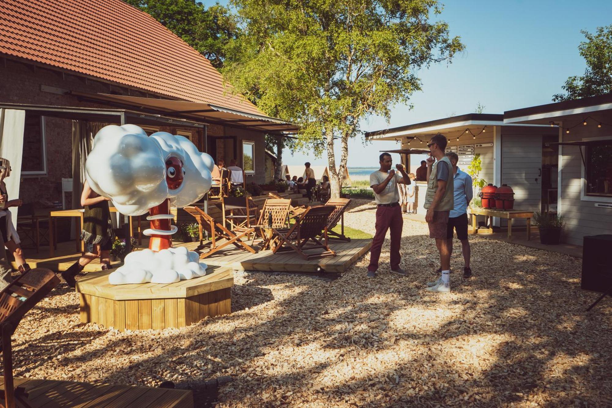 Mia Glamping Hotell Orissaare Eksteriør bilde
